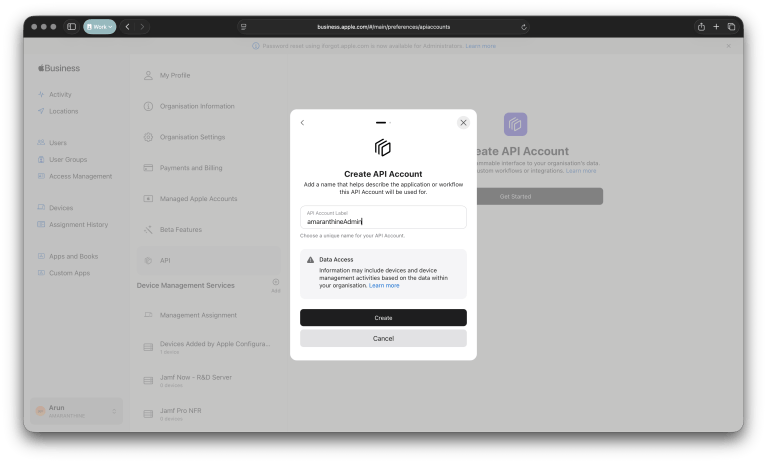 Working with Apple Business Manager/Apple School Manager API | Arun ...